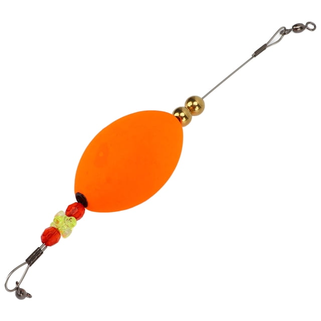 Bobber Stick, Bouée Sensible Forte Résistance à l'Eau Mousse Poisson Rouge Bouée en Liège pour Eau Profonde Orange, Jaune