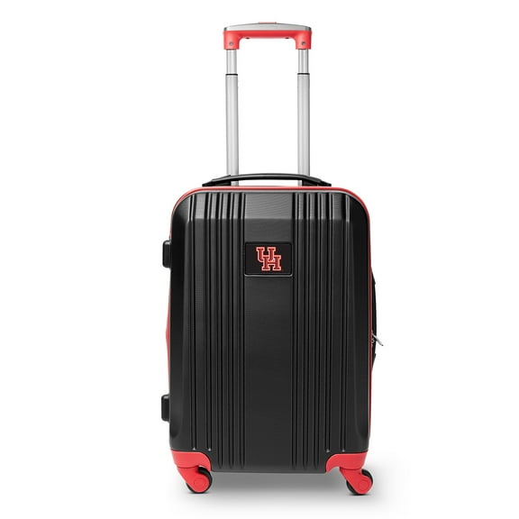 Mojo Outdoors NCAA Houston Cougars 21 in. Carry-on Hardcase Two-Tone Spinner