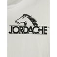 thumbnail image 2 of Jordache Vintage Women's Front Zip Logo Hoodie, 2 of 8