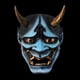thumbnail image 1 of Cubierta De Cara De Cosplay Japonés De Halloween Cubierta De Cara De Terror De Resina Cubierta De Cara De Demonio Fantasma Accesorios De Actuación En Escenario Decoración De ANGGREK Japanese Cosplay Face Cover, 1 of 8