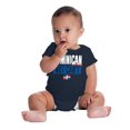 thumbnail image 6 of Dominican Not Can't DR Heritage Pride Romper Boys or Girls Infant Baby Brisco Brands NB, 6 of 6