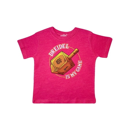 

Inktastic Hanukkah Dreidel Game Gift Toddler Boy or Toddler Girl T-Shirt