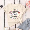 thumbnail image 3 of YUANxueke Short Sleeve T-Shirts for Boys Girls, Cute Printed Crewneck T-Shirts, Back To School Casual Tops, 3 of 6