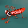 thumbnail image 4 of Adornos de langosta de simulación, herrajes de hierro, insectos tropicales, piezas de paisaje para jardín de flores al aire libre, decoración de patio, 4 of 6