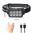 thumbnail image 2 of QJUHUNG Lampe Frontale LED Cob USB Rechargeable 500 Lm pour Travail Extérieur, Camping, Randonnée, Pêche et Urgences, 2 of 7
