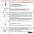 thumbnail image 2 of OMAC Rear Trunk Molding Trim for Jeep Renegade 2015-2018 Silver 2 Pcs, 2 of 6