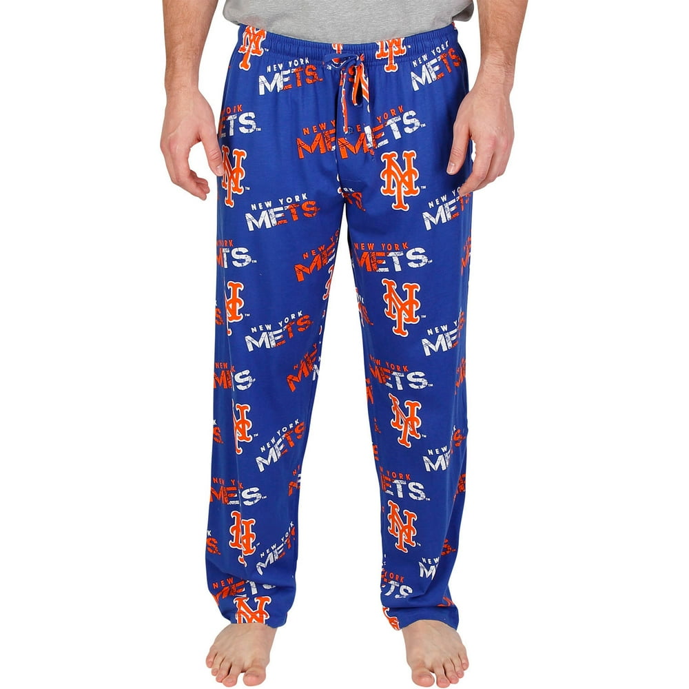 MLB MLB New York Mets Forerunner Big Men's AOP Knit Pant, 2XL