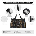thumbnail image 4 of Easygdp Ball Phyton Snake Bolsa de Gimnasio, Bolsa de Viaje Duffel, Bolsa de Fin de Semana con Compartimentos, Bolsa de Mano para Noche, 4 of 7