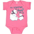 thumbnail image 3 of Inktastic My Godfather Loves Me- cute polar bears Boys or Girls Baby Bodysuit, 3 of 5