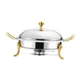 thumbnail image 4 of Rongfmy Chafing Dish Buffet Set Food Warmer Buffet Warmer for Catering Party Chafing with handle, 4 of 9