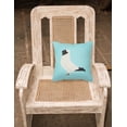 thumbnail image 2 of Carolines Treasures BB8126PW1818 Nun Pigeon Blue Check Fabric Decorative Pillow, 18 x 18 in., 2 of 2