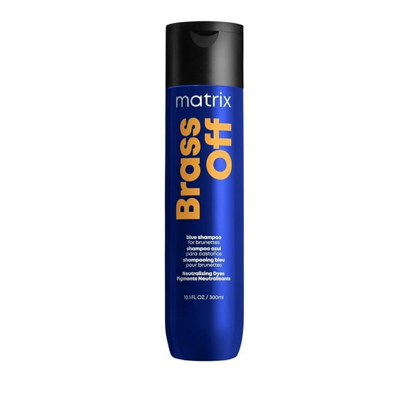 Matrix Brass Off Blue Shampoo for Brunettes, 10.1 fl oz
