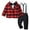 Black, variant on Baby Boy Outfits Boys Fall Winter Solid Long Sleeve 6 12 18 24 Months 2T 3T 4T Party Wear Set 2 Piece
