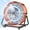 Orange, variant on Nordic Hygge 30 in. 14000 CFM Heavy Duty 3-Speed Industrial Drum Fan with 360-Degree Tilt in Black