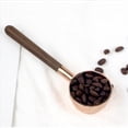 thumbnail image 6 of 2X Coffee Bean Measuring Spoon Solid Wood Copper Measuring Spoon Coffee Powder Quantitative Spoon Measuring Spoon 10G, 6 of 8
