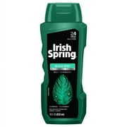 Irish Spring Body Wash Black Mint, 18 oz, 3 Pack