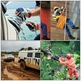 thumbnail image 3 of Labwork 5/8"x150' Arborist Bull Rope Durable Pulling Rigging Rope Nylon Polyester Blend, 3 of 9