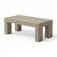 thumbnail image 3 of Modern Rectangular Coffee Table (40in x 20in / 1020mm x 510mm), Seashell Wirebrush, 3 of 5