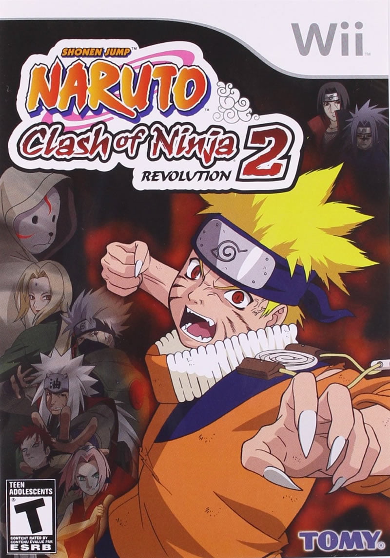 Naruto Clash Of Ninja Revolution 2 Wii Walmartcom - naruto roblox image ids retail