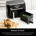 thumbnail image 5 of Ninja® Foodi® 6-in-1 Smart 10-qt. 2-Basket Air Fryer, 5 of 24