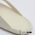 thumbnail image 6 of Beige Unisex EVA Flip Flops, Waterproof Quick-Drying Sandals with Non-Slip Sole for Beach Pool Shower Indoor Outdoor,Size 9-9.5, 6 of 9