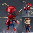 thumbnail image 1 of Marvel - Avengers Iron Spider # 1497 PVC Figura de acción Ironman Spiderman Modelo de juguete 10 cm zhangyuxiang LED, 1 of 2