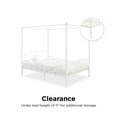 thumbnail image 5 of DHP Canopy Metal Bed, Full, Off White, 5 of 11