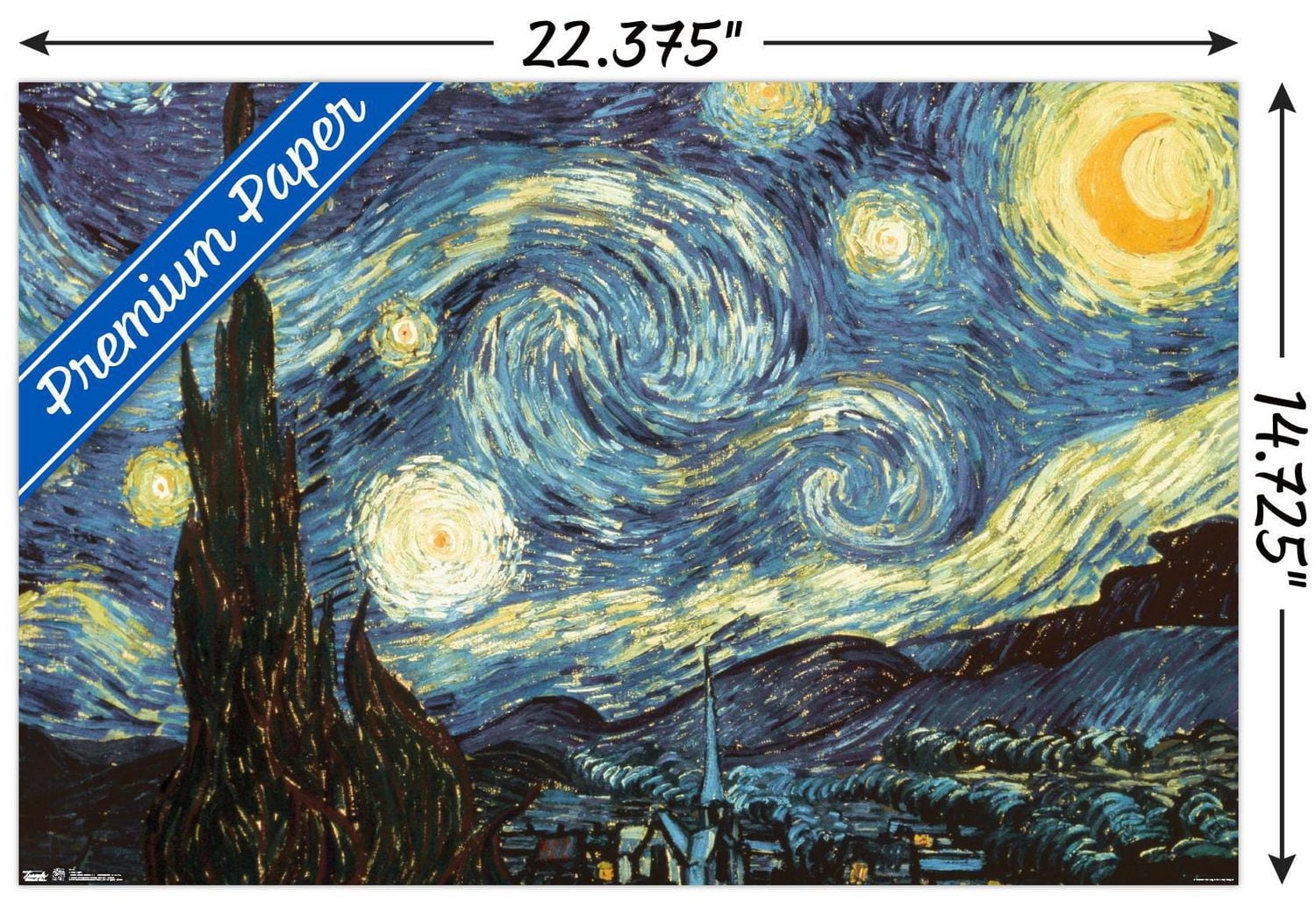 La nuit étoilée de Vincent van Gogh