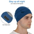 thumbnail image 4 of SIEYIO Silk Hair Bonnet for Sleeping Silky Lined Sleeping Caps for Woman and Man Night Hair Wrap for Curly Hair Sleeping Caps, 4 of 21
