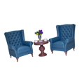 thumbnail image 1 of Juego de sofá americano en miniatura para casa de muñecas, muebles para casa de muñecas, escala 1/12, manualidades, mini adorno, juego de mesa y sofá Azul, 1 of 5