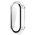 thumbnail image 1 of Glass Case PC Bumper Shell para Xiaomi Mi Band 8 Smart Band (Blanco transparente) Hugtrwg Nuevos Originales, 1 of 9