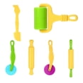 thumbnail image 1 of Miangastore Rouleau d'Argile PP Plastique 6 Pcs 4.9x2.4x1.2in, 1 of 8