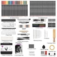thumbnail image 5 of 126 PCS Drawing Kit Sketching Pencil Set,Sketch Pencils Art Supplies with Sketchbook,Graphite,Charcoal,Blending Tools, 5 of 6