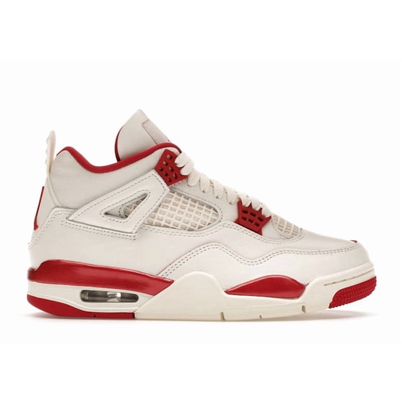 Jordan Women's 4 Retro Valentine's Day Sierra Red Basketball Shoes, from StockX