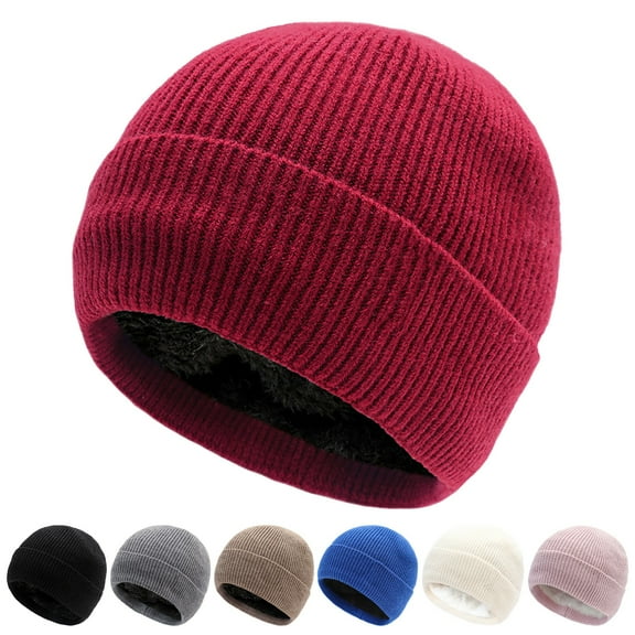 KLOY2K Women's Oversized Chunky Knit Wool Beanie Hat, Extra Loose and Soft Woolen Slouchy Cap for Cold Weather Comfort, One Size Fits Most,Beige,One Size