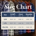 thumbnail image 3 of VULCANODON Mens Robe with Hood, Fleece Bathrobe Plush Robes for Men（Buffalo Plaid-Navy，XX-3X-Large）, 3 of 6