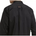 thumbnail image 4 of Camisa Ariat Vaquera Twill Ftd Negra Manga Larga Caballero, 4 of 4