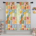 thumbnail image 5 of Pioneer Flower Floral Print Pattern Teens Curtains,Teens Insulated Curtains Set Of 2,Bedroom Essentials,Toddler Room Decor 42"x63", 5 of 5