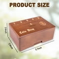 thumbnail image 4 of Caja de madera Coin Drop Game con 50 monedas y 1 dado para 2 a 6 jugadores, 4 of 6