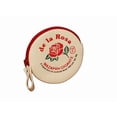 thumbnail image 3 of MONEDERO en forma de MAZAPAN, Diseño de Dulce Tipico Mexicano, Forma Redonda, Color Beige, Vini Piel, Moda Kawaii, Estilo Novedoso y Encantador., 3 of 5
