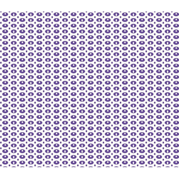 Stof Fabrics 4512-431 Dot Mania Seed Purple Cotton Fabric By The Yard