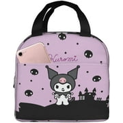 Kuromi Lunch Bag Lunch Tote Lunch Box For Travel Picnic,Office,Working, For Girls, Boys