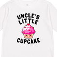 thumbnail image 4 of Inktastic Uncles Little Cupcake Girls Long Sleeve Toddler T-Shirt, 4 of 5