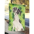 thumbnail image 2 of Carolines Treasures CK1806CHF Shamrocks Anglais Pointeur Drapeau Toile Maison Taille, 2 of 4