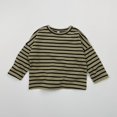 thumbnail image 4 of AUDeals Toddler Kids Striped Sweatshirt - Round Neck Long Sleeve Loose Fit Pullover for Boys and Girls Casual Everyday Wear, 4 of 5