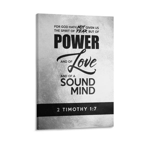 Bible Verses Charcoal Poster Jesus Christ (4) Canvas Wall Art Prints Poster Gifts Photo Picture Painting Posters Room Decor Home Decorative 12x18inch(30x45cm)