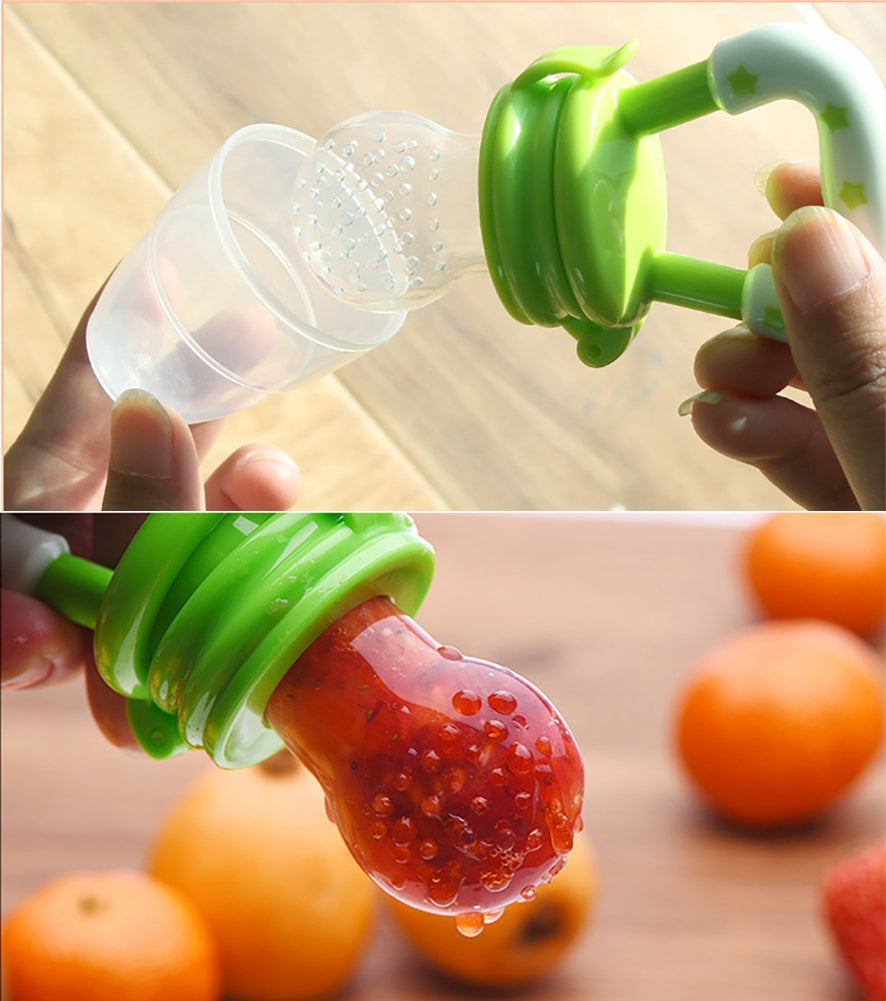 pacifier that you can put food in