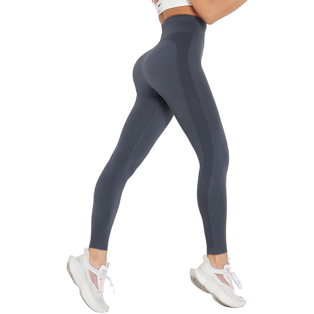 COMFREE - COMFREE Women Seamless High Waist Leggings Compression Tummy ...