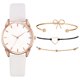 thumbnail image 1 of Reloj de pulsera para mujer de cuero con esfera verde cuadrada a la moda para mujer, conjunto de pulsera de cuarzo Wmkox8yii gfajkfgbkjabf1042, 1 of 1