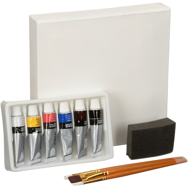 Daler-Rowney Simply Acrylic Mini Art Set Box, 10 Piece - Walmart.com ...